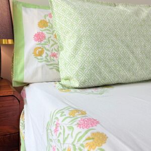 Serene Spring King Size Bedsheet